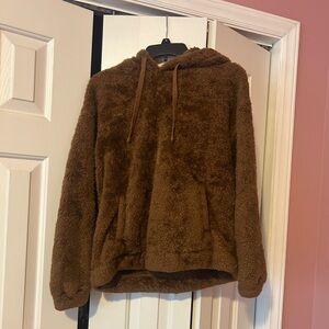 Universal Thread Plush Brown hoodie